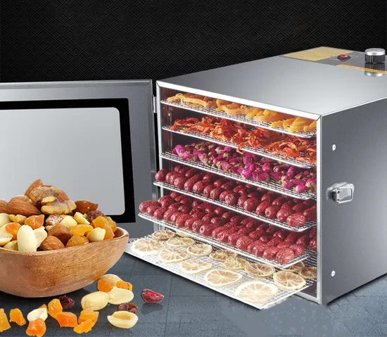 20 Layers Easy Operation Cleaning Fuit Dryer Drying Machine for Meat Vegetables